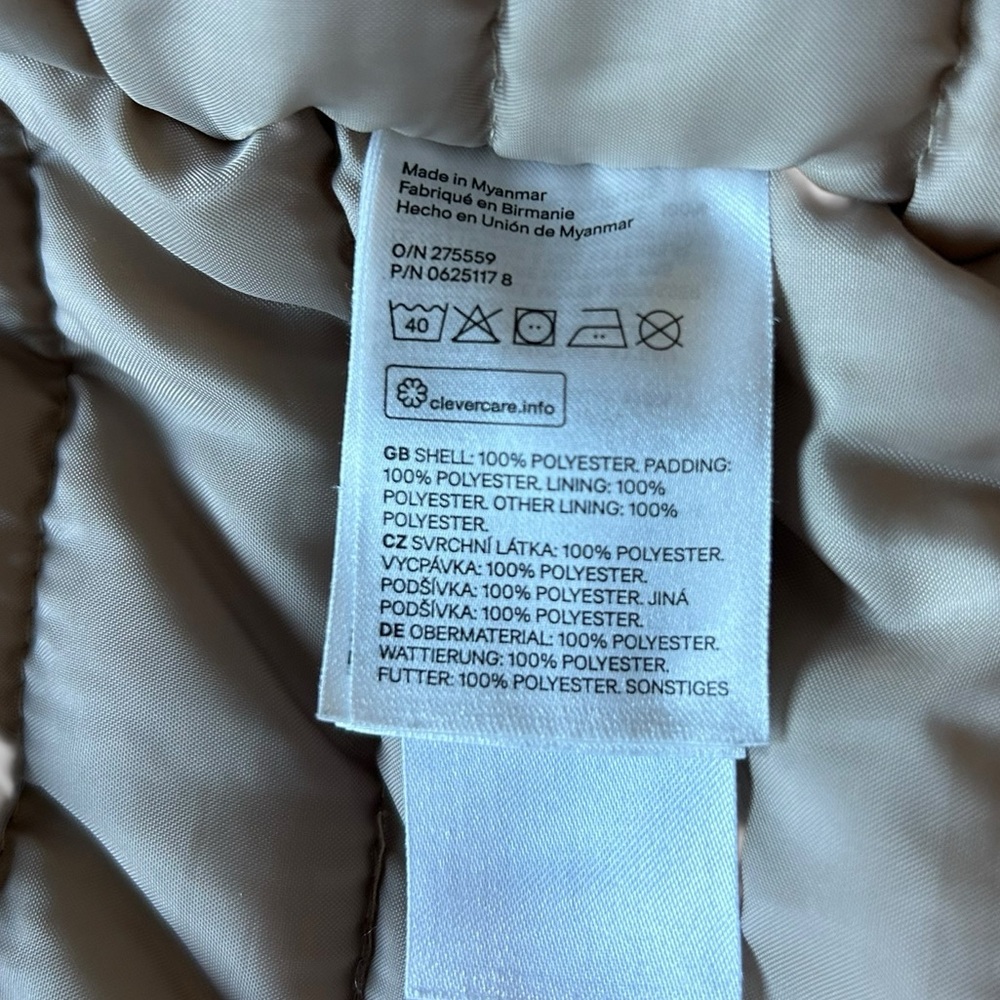 H&M Boys Hooded Parka Size 7-8 - Picture 7 of 12